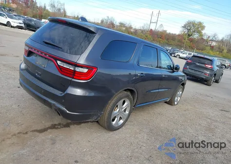 2016 Dodge Durango R/T z USA, uszkodzony, nr VIN 1C4SDJCT6GC468316